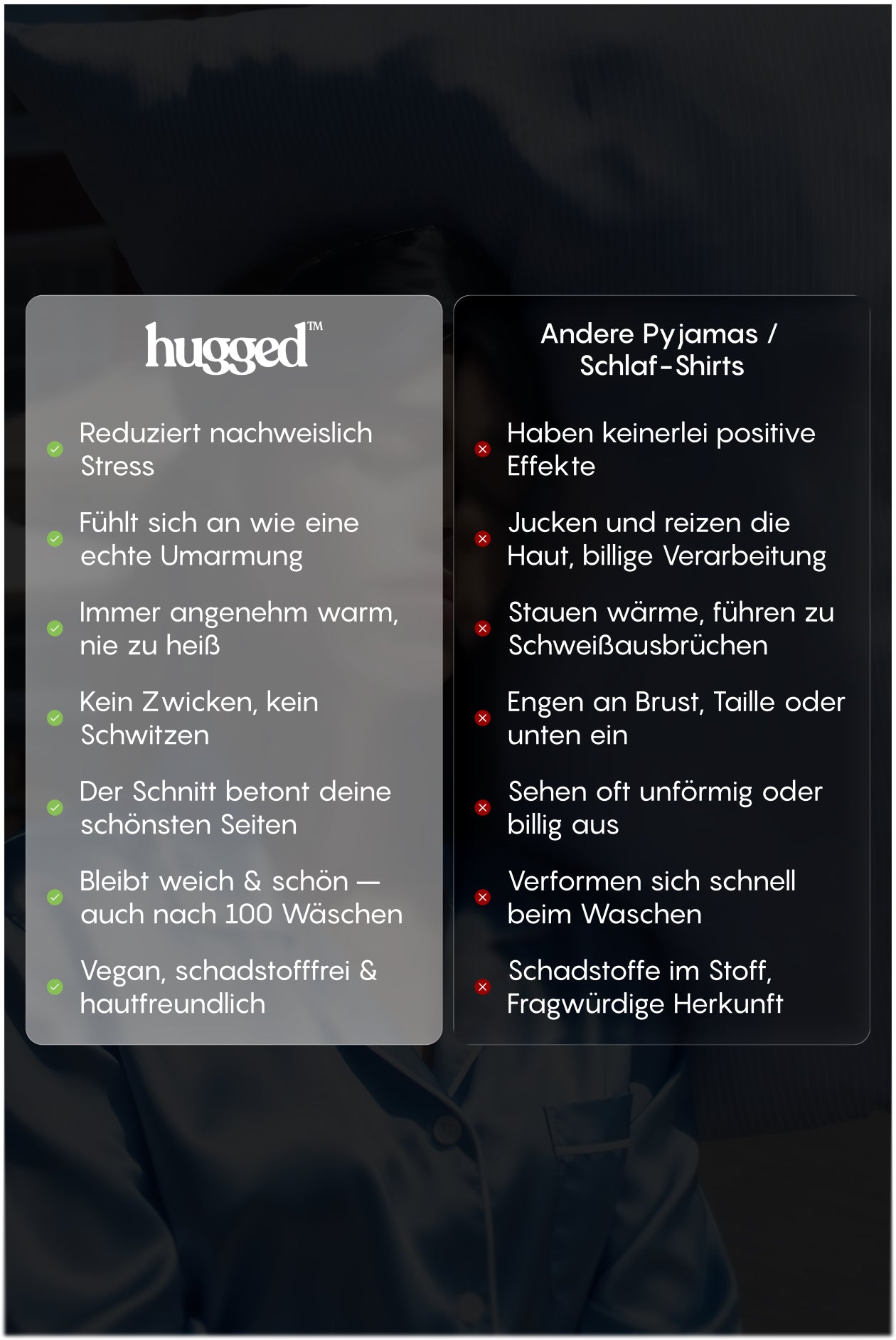 Hugged™ – Satin Signature Set