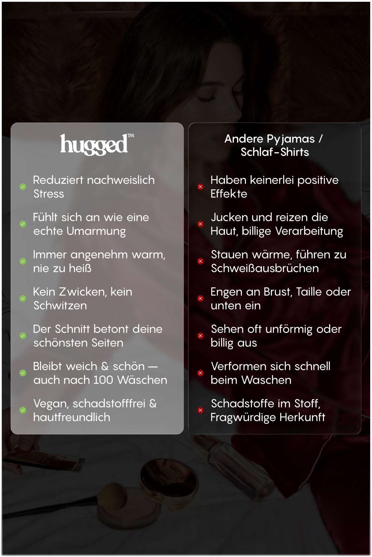 Hugged™ – Satin Signature Set