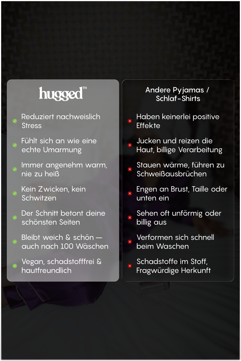 Hugged™ – Satin Signature Set