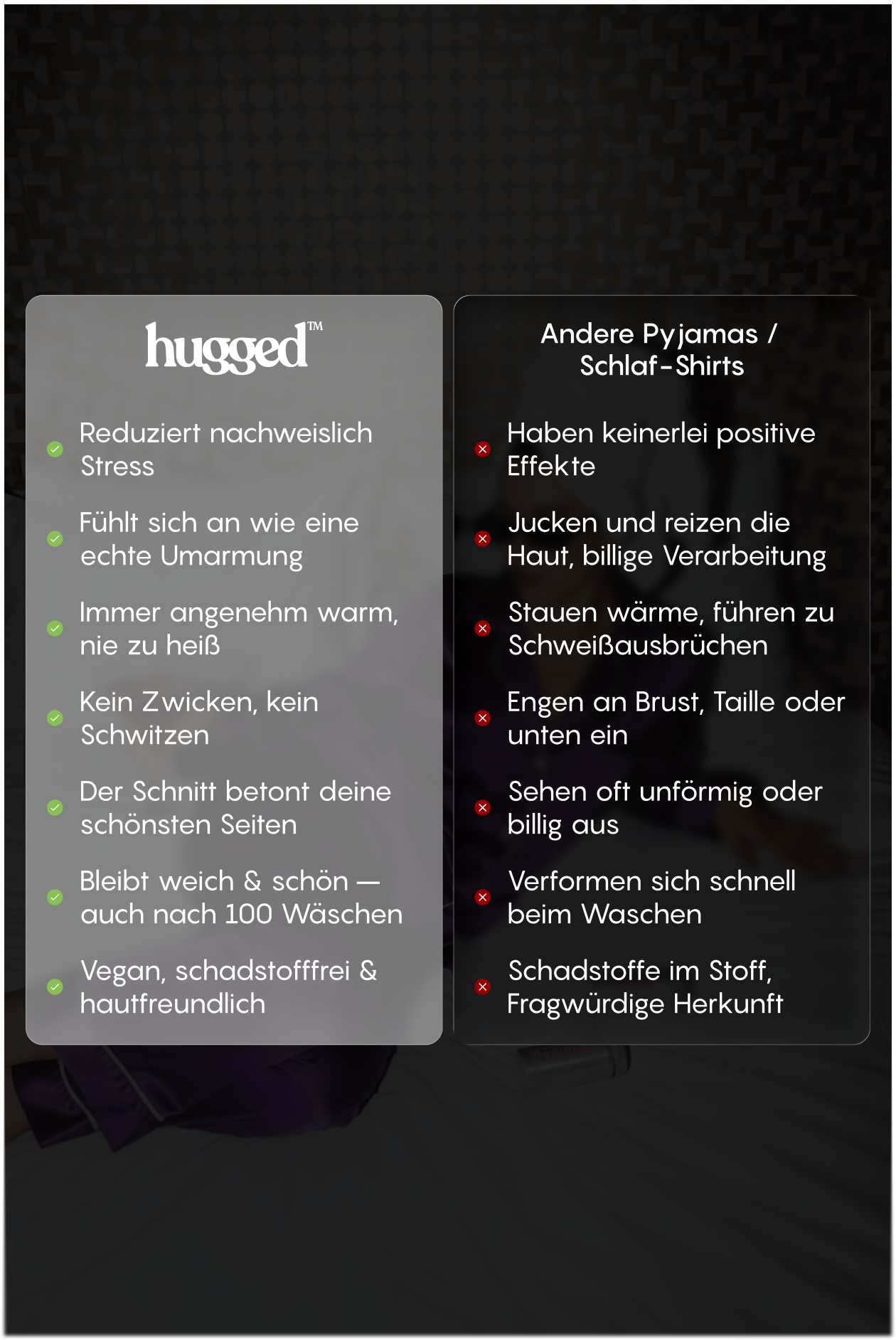 Hugged™ – Satin Signature Set